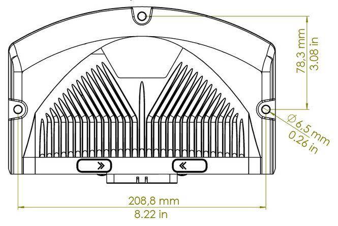 Frontside measurements of an Epec SC52 Safety control unit