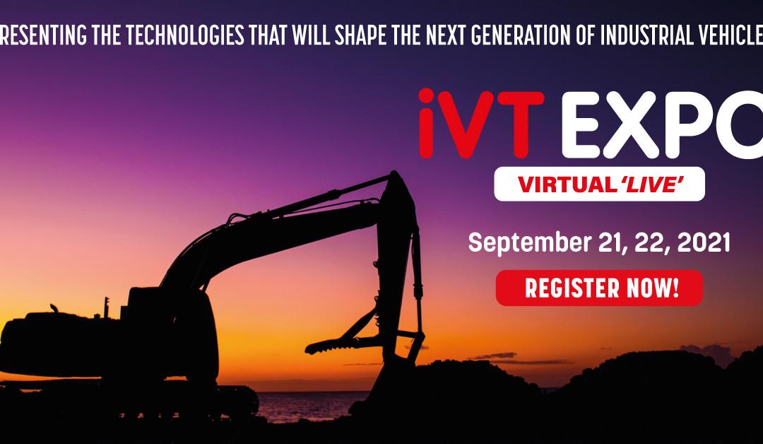 Meet us at iVT EXPO VIRTUAL LIVE