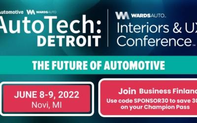 Welcome to visit us at Autotech: Detroit