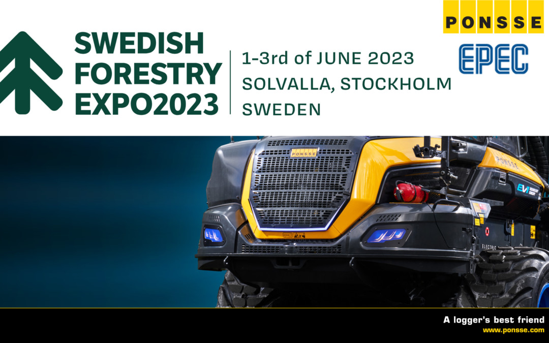 Welcome to visit us at Swedish Forestry Expo