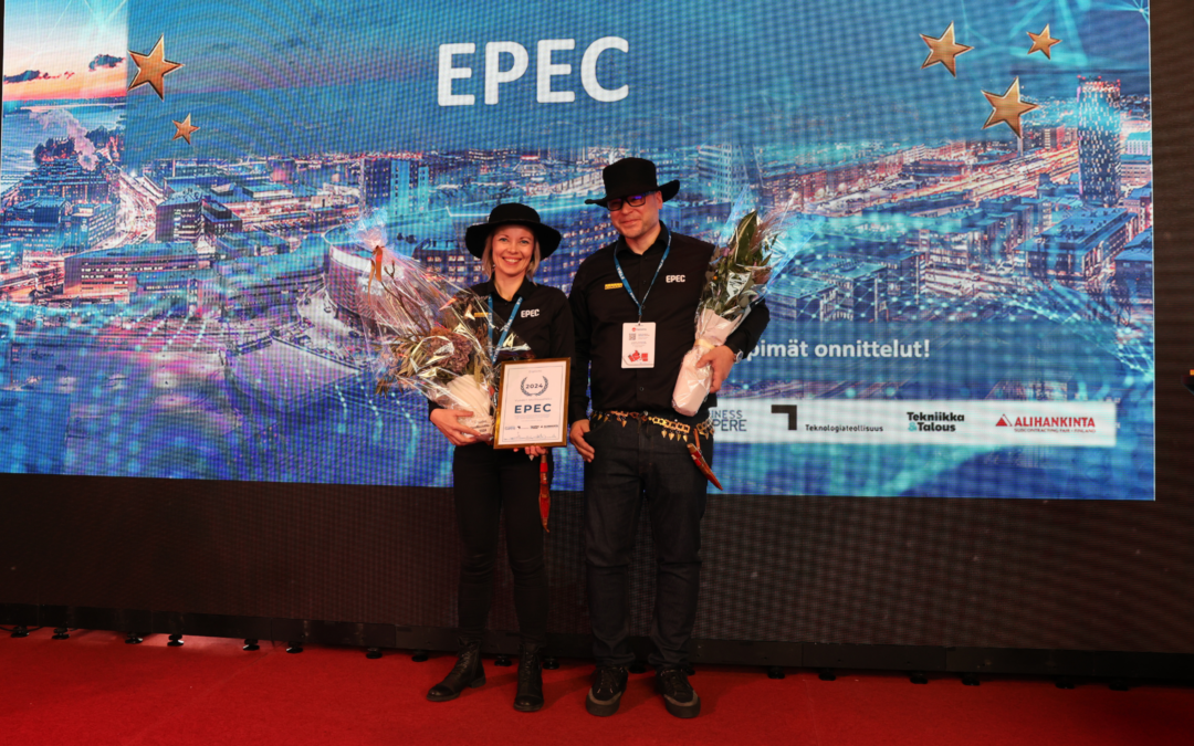 Epec was awarded the Finnish Industrial Act of the Year 2024 recognition