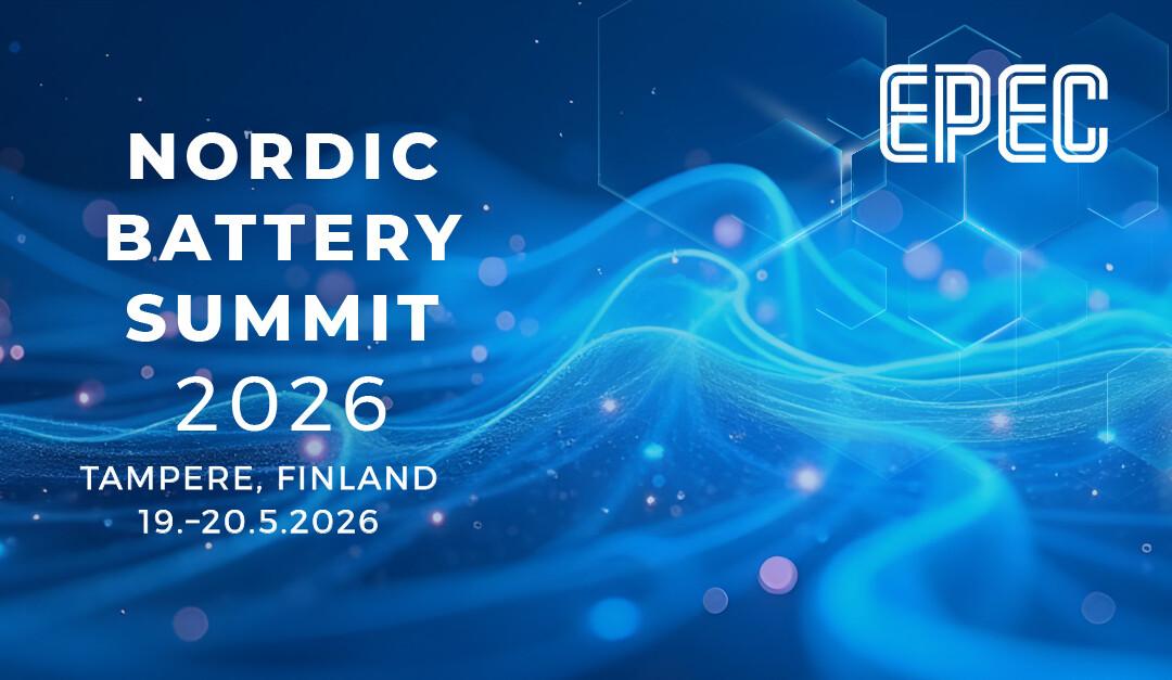 Welcome to visit us at Nordic Battery Summit 2026